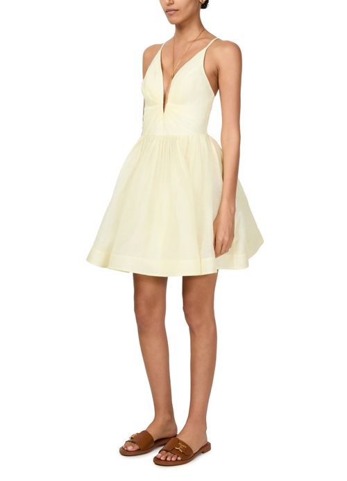 ZIMMERMANN Illuminate V-neck mini dress