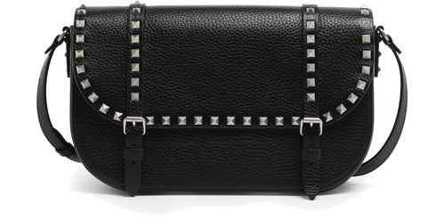 VALENTINO GARAVANI Rockstud large messenger bag