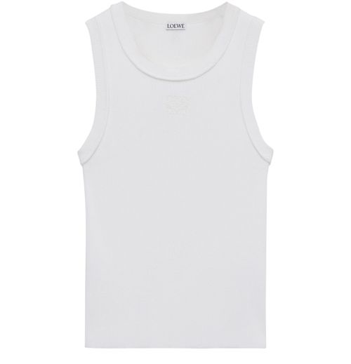 LOEWE Anagram tank top in stretch viscose