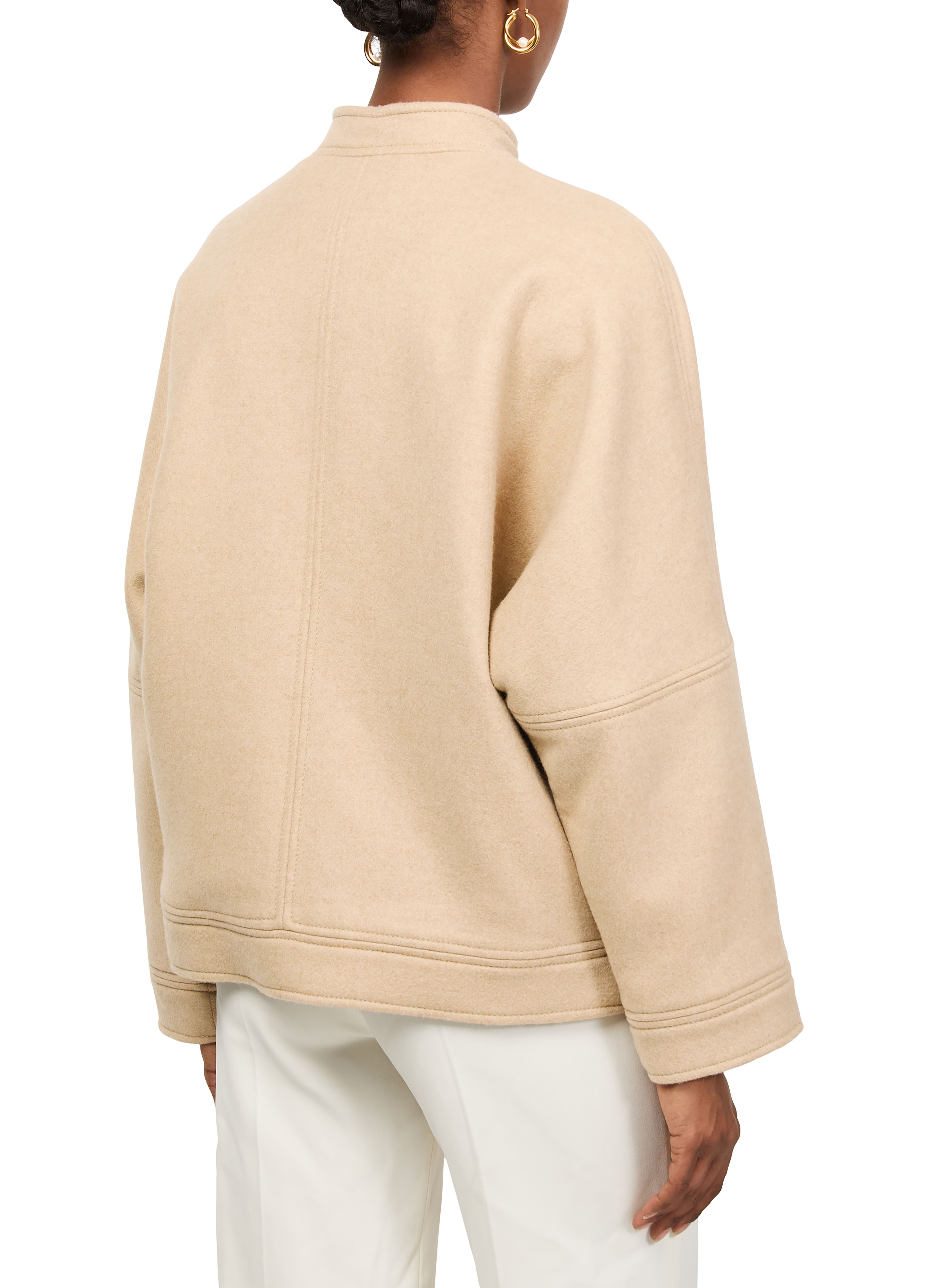Fascia cropped coat thumbnail 5