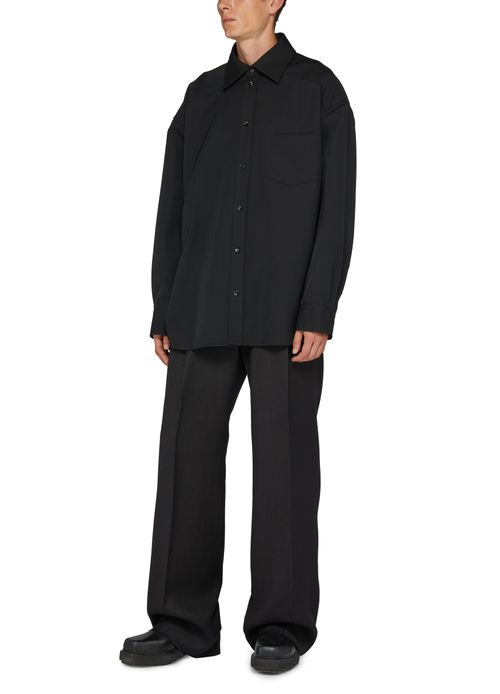 BOTTEGA VENETA Wool broadcloth shirt