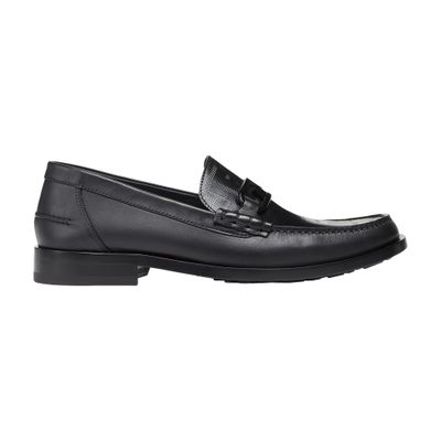 Leather loafers