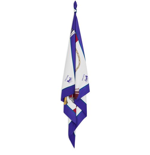 CELINE Square in silk twill