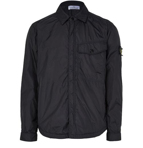 STONE ISLAND Logo patch jacket