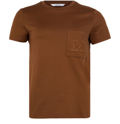 MAX MARA Papaia logo t-shirt with pocket