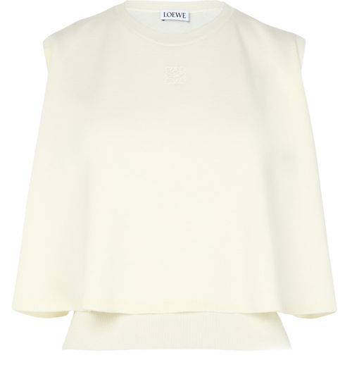 LOEWE Ärmelloser Strickpullover