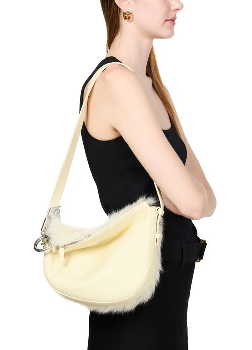 BURBERRY Fur Knight Handbag