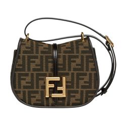 vintage fendi zucca shoulder bag