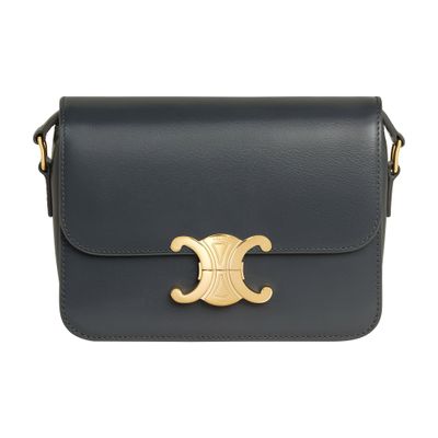 Women's Classique Triomphe bag in shiny calfskin | CELINE | 24S