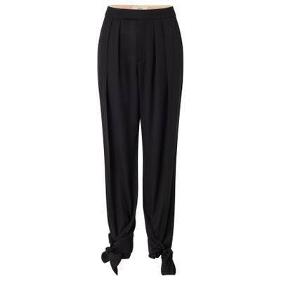 Chloé Wool Pants In Black