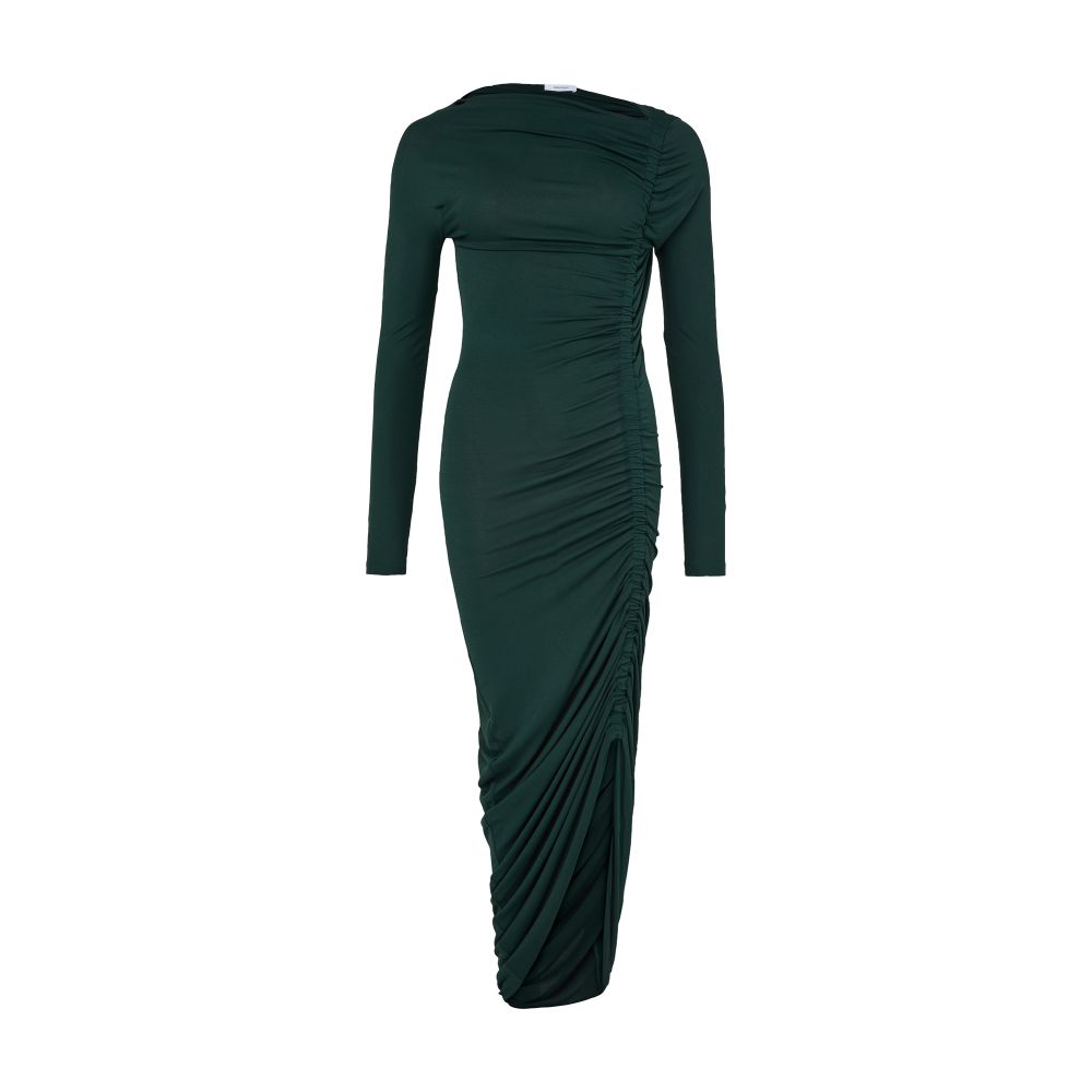 Crepe light jersey midi dress thumbnail 7