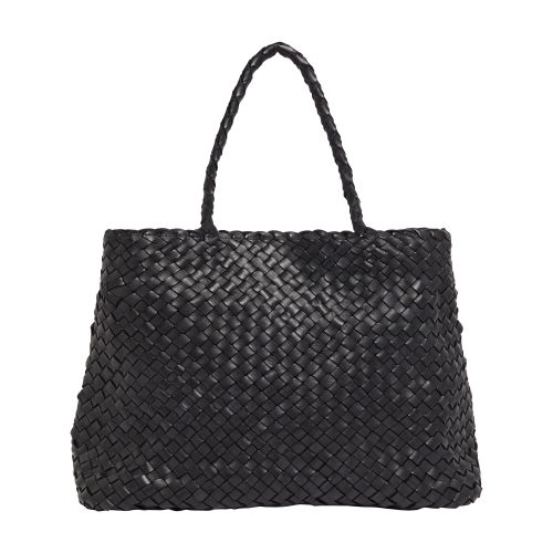 Dragon Diffusion Vintage Mesh Tote Bag In Black