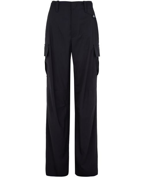 BOTTEGA VENETA Abgerundete Hose aus Wollserge
