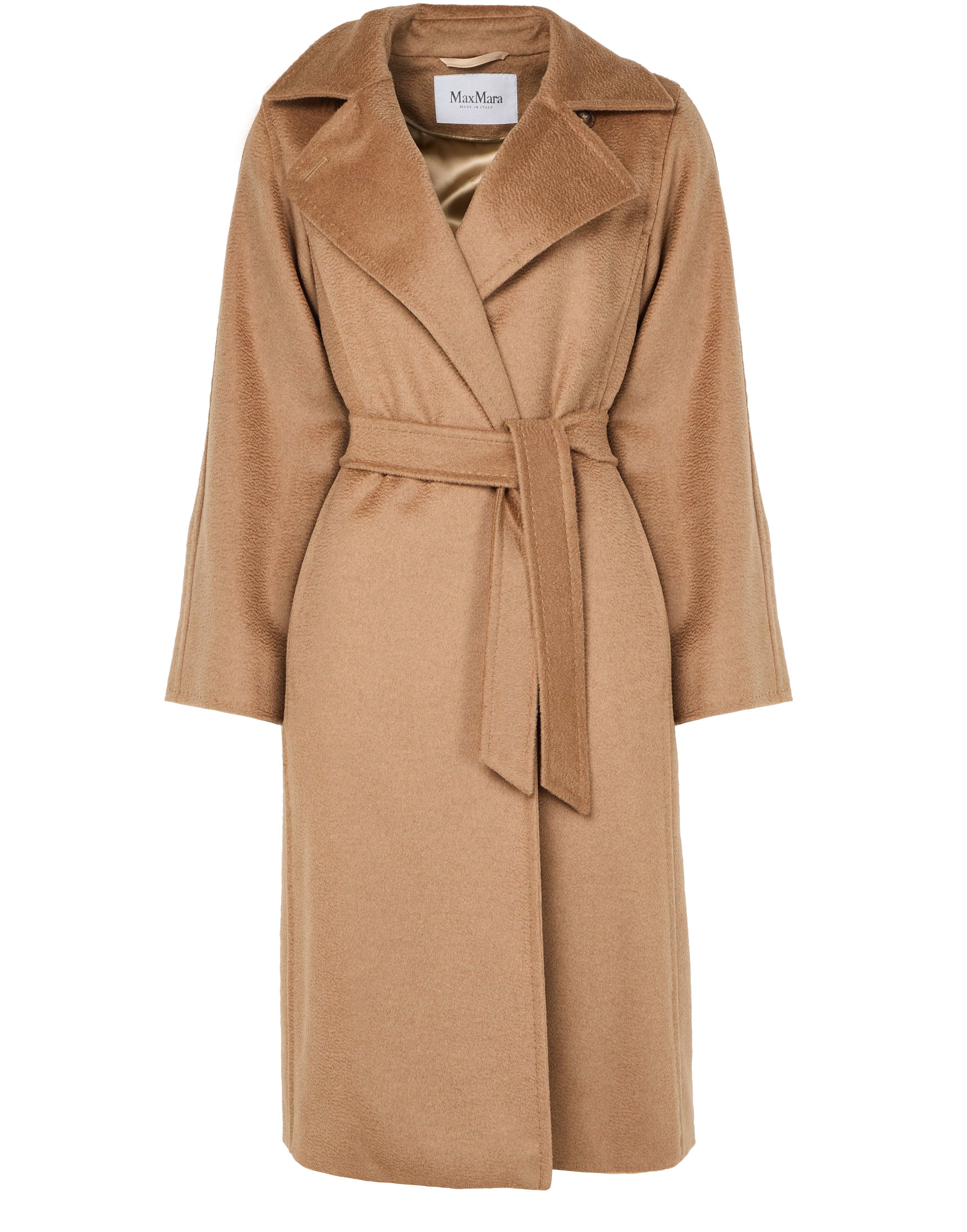 Manuela maxi belted coat