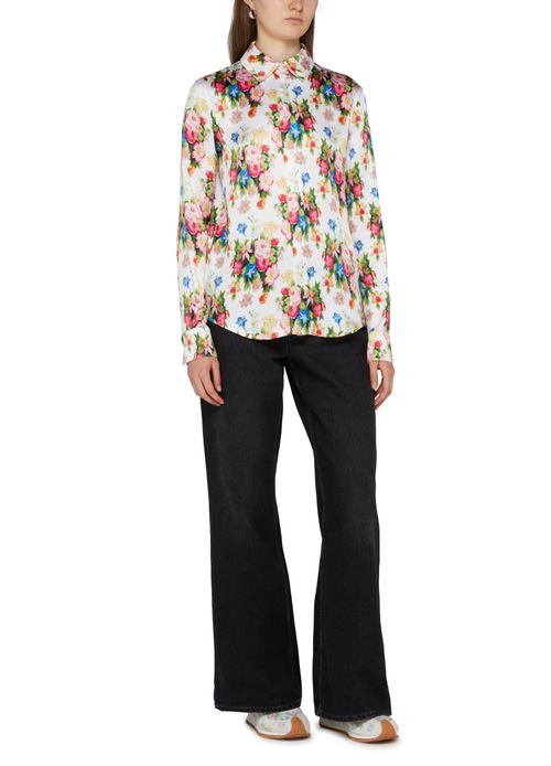 LOEWE Floral print shirt