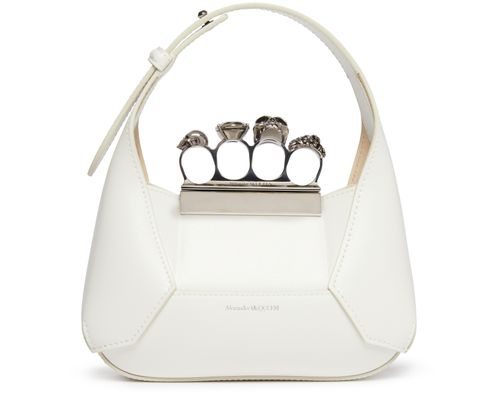 MCQUEEN Jewelled mini hobo bag