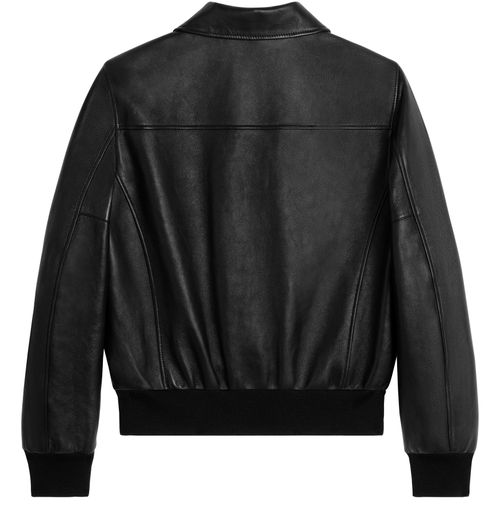 CELINE Classic aviator blouson jacket in soft lambskin