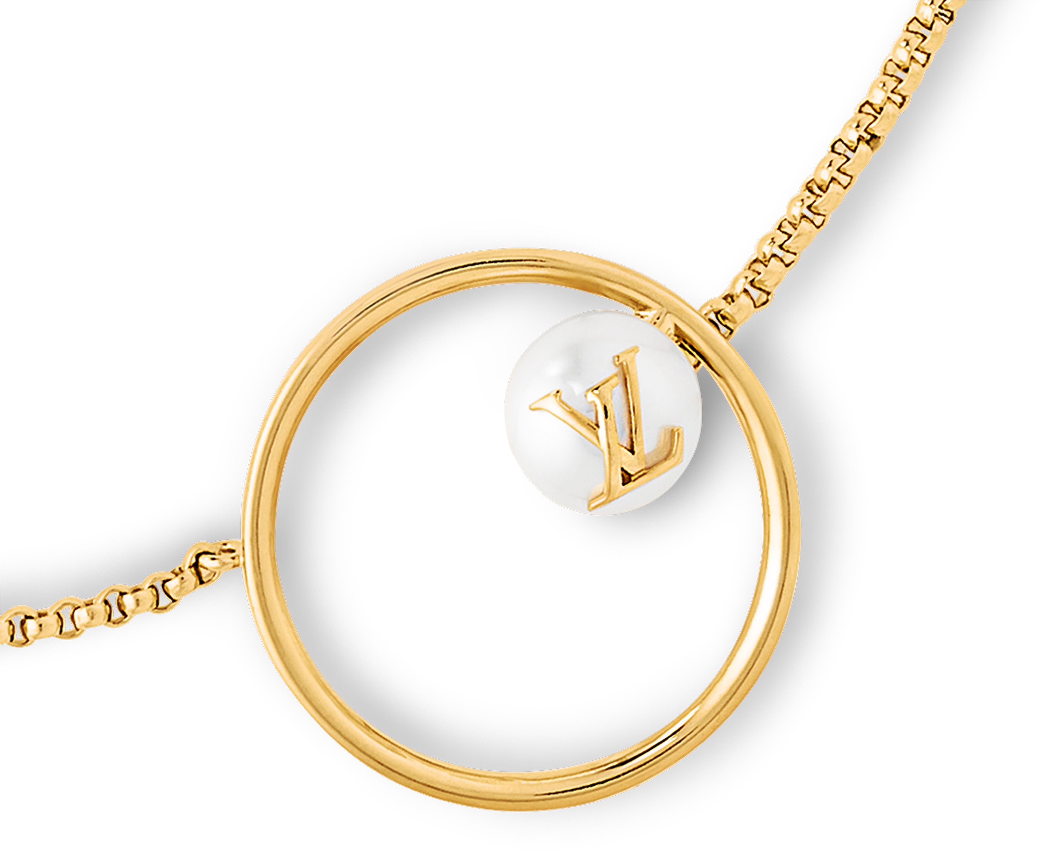 LV Eclipse Pearls Necklace thumbnail 6