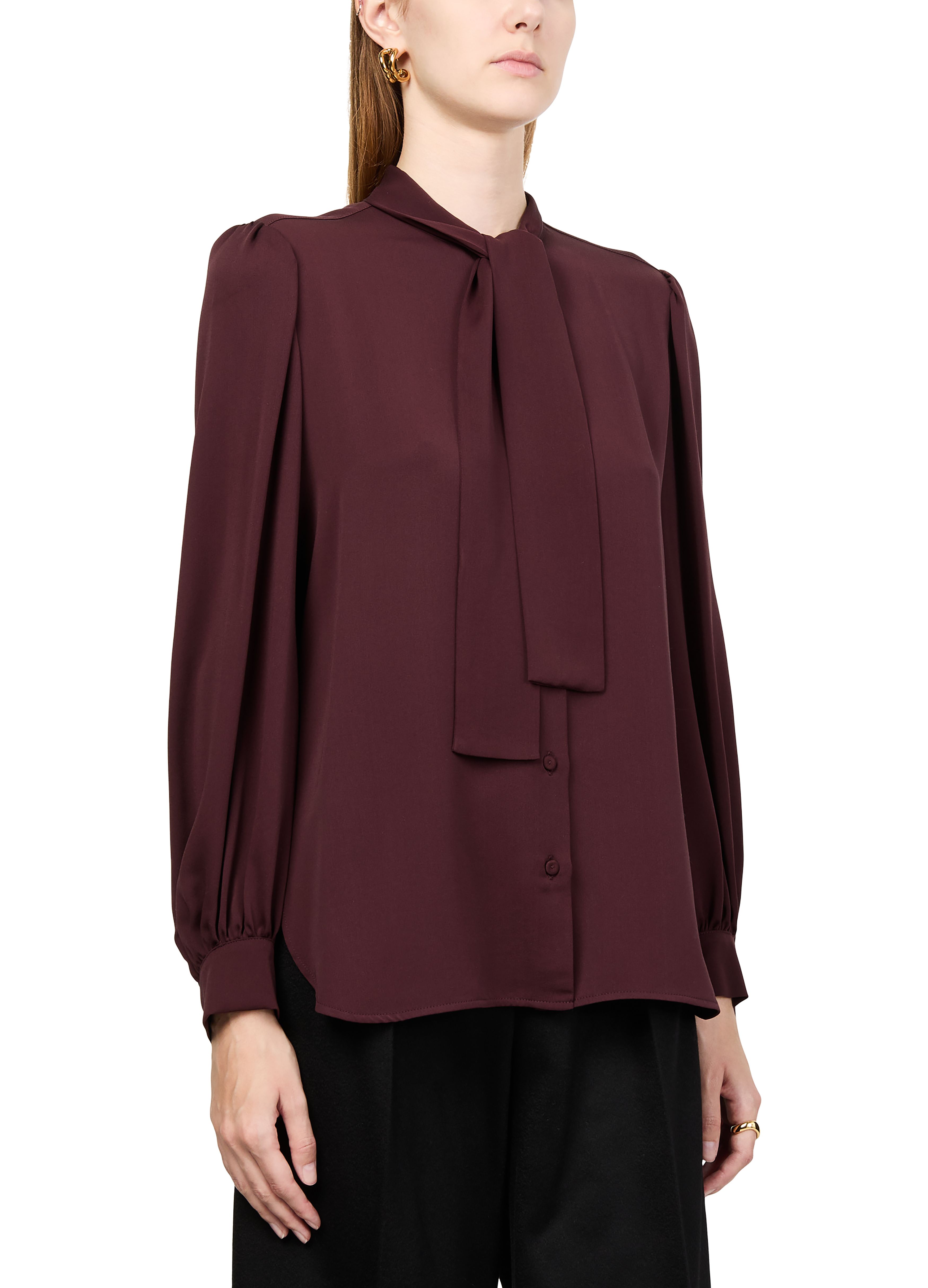 Melania long-sleeved blouse thumbnail 4
