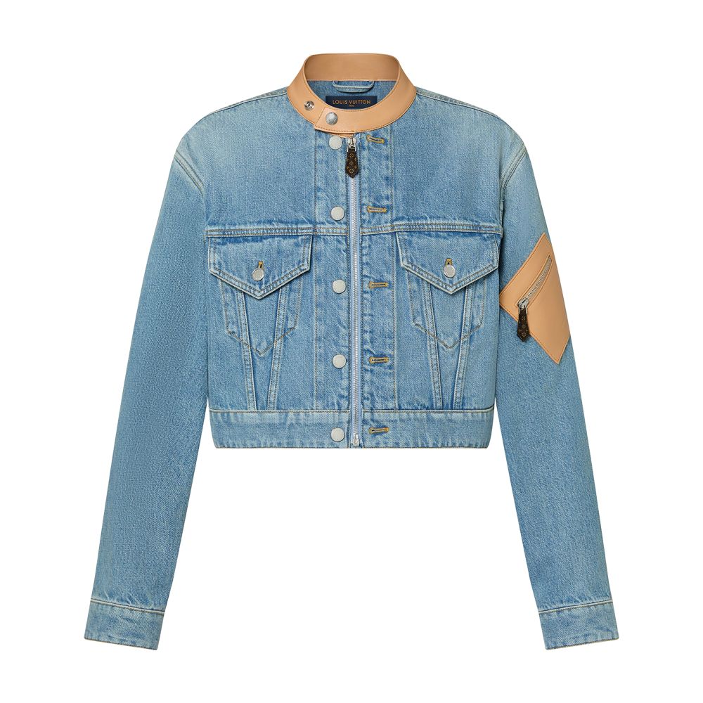 Double Fastening Denim Jacket thumbnail 3