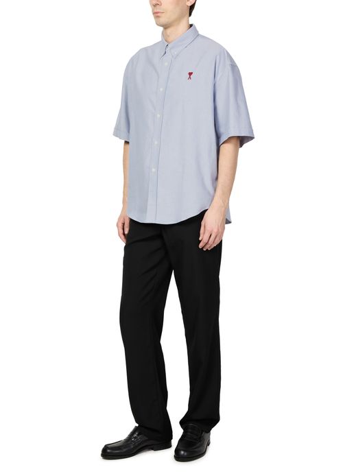 AMI PARIS Boxy fit short-sleeved shirt