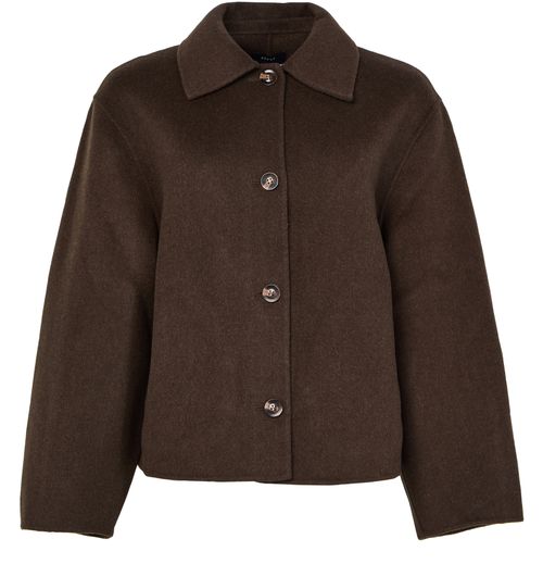SOEUR Gyoda woolen cropped coat