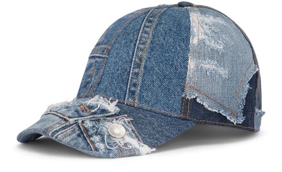 デニムパッチワーク ベースボールキャップ メンズ | DOLCE GABBANA | 24S
