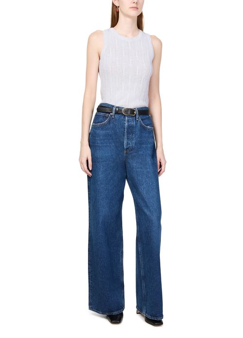 MAX MARA Venusia linen knitted tank top