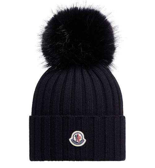 MONCLER Beanie with logo
