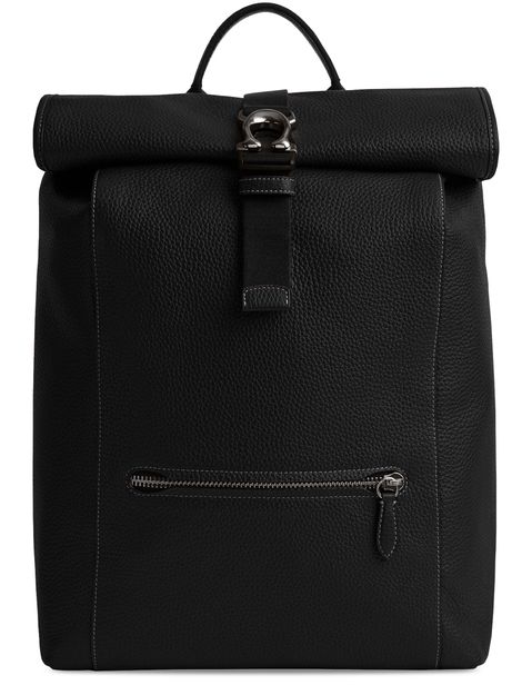 Coach roll top backpack deals