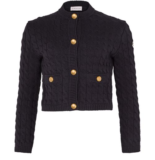 MONCLER Bi-material jacket
