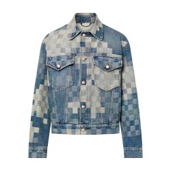 Damier Classic Denim Jacket - LOUIS VUITTON