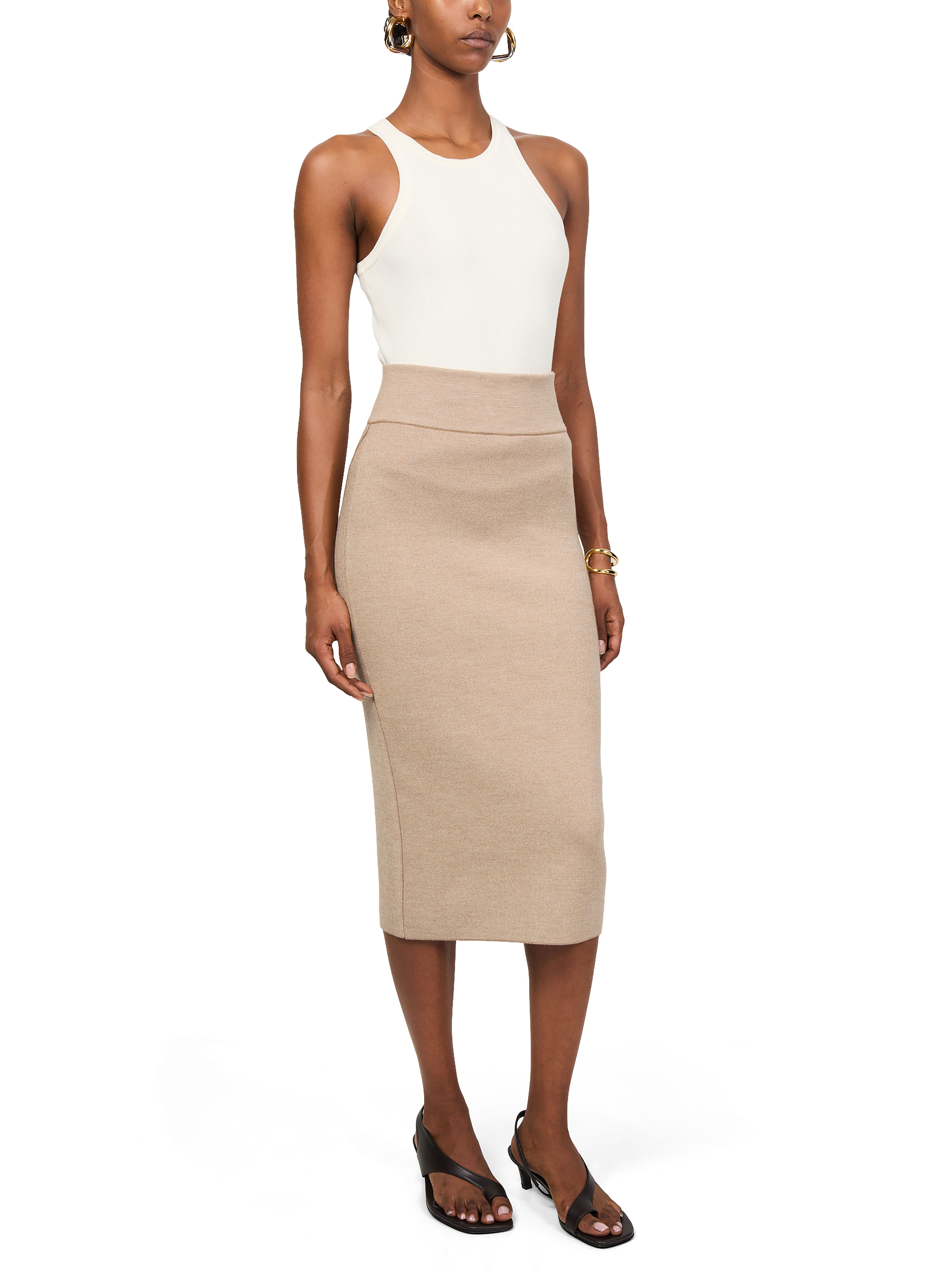 The Doppio knit skirt thumbnail 6