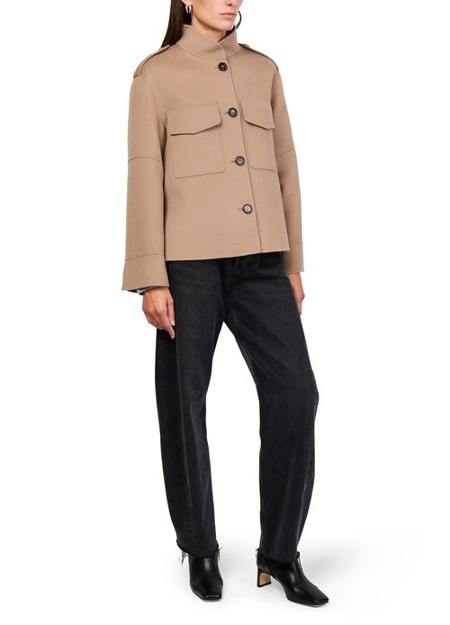 S MAX MARA Free high-neck jacket