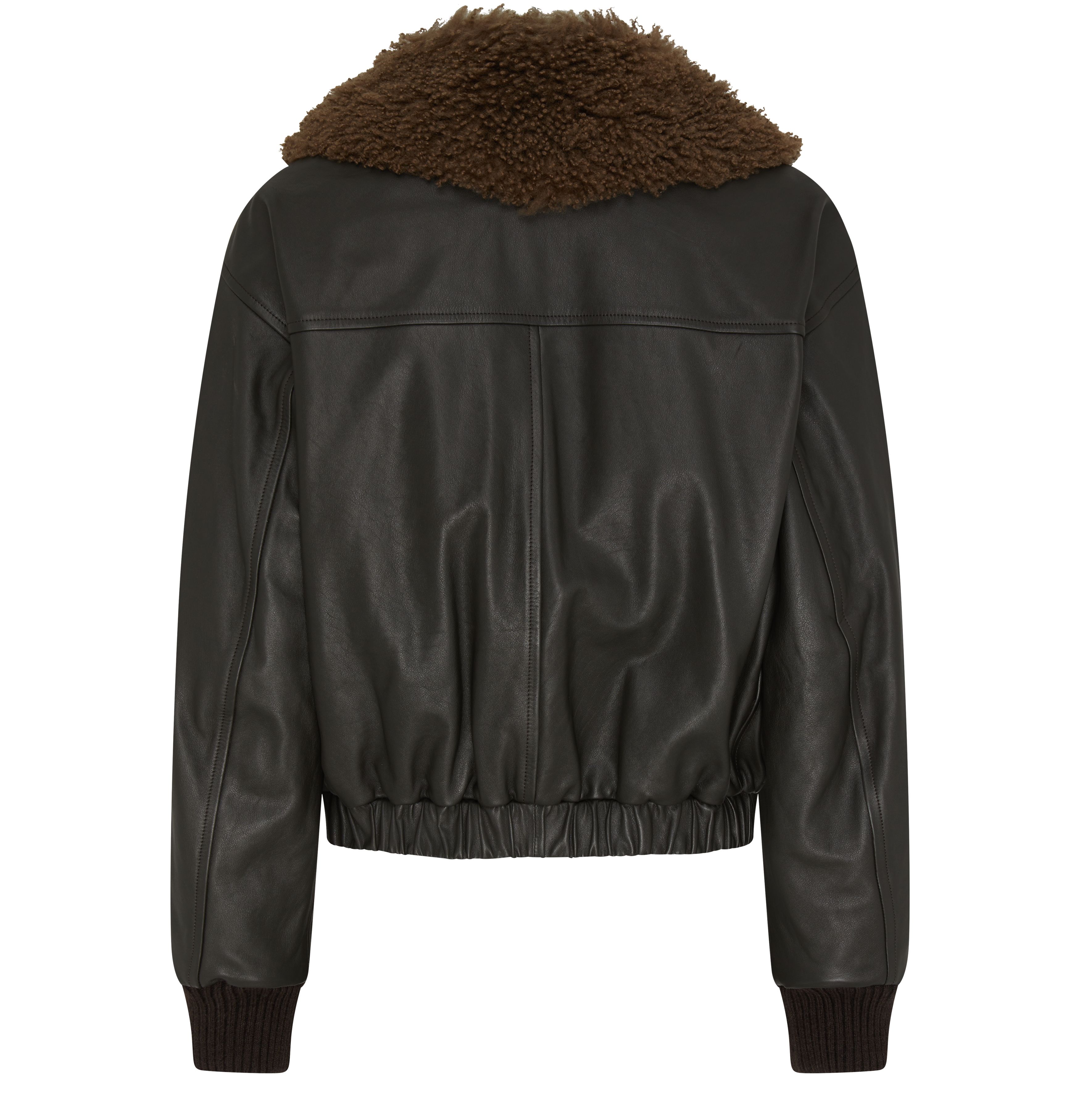 Leather blouson thumbnail 3