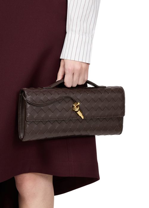 BOTTEGA VENETA Long Andiamo clutch with handle