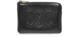 Coin & card pouch in smooth calfskin - CELINE