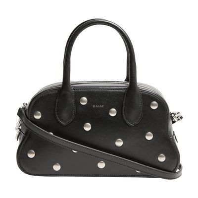 Bally Unda Satchel Handbag In Black