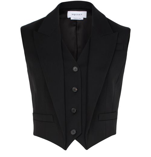 MCQUEEN Sleeveless jacket