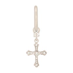 Dolce and gabbana cross earrings discount
