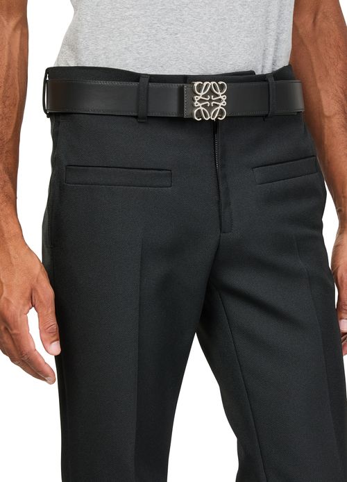 LOEWE Anagram reversible belt in calfskin