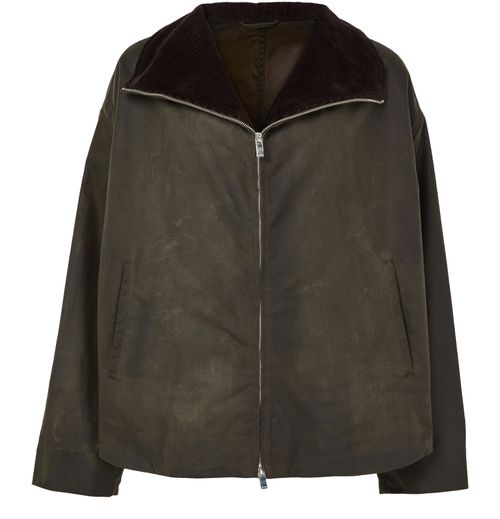 TOTEME Zipped funnel jacket