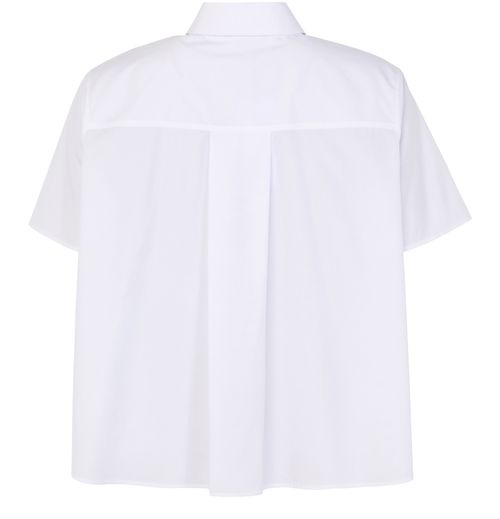 LOEWE Short sleeve trapeze shirt in cotton