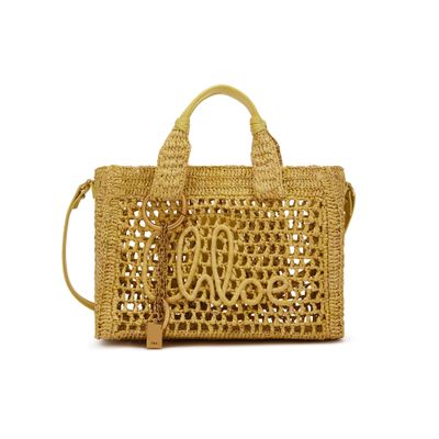 Chloé Summer Banana Tote Bag In Yellow