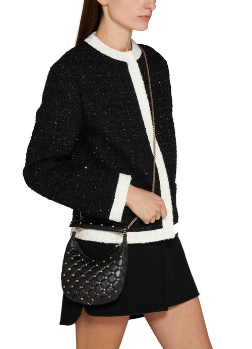 VALENTINO GARAVANI Mini Rockstud Spike hobo bag