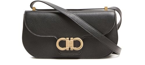 FERRAGAMO Gancini double crossbody bag