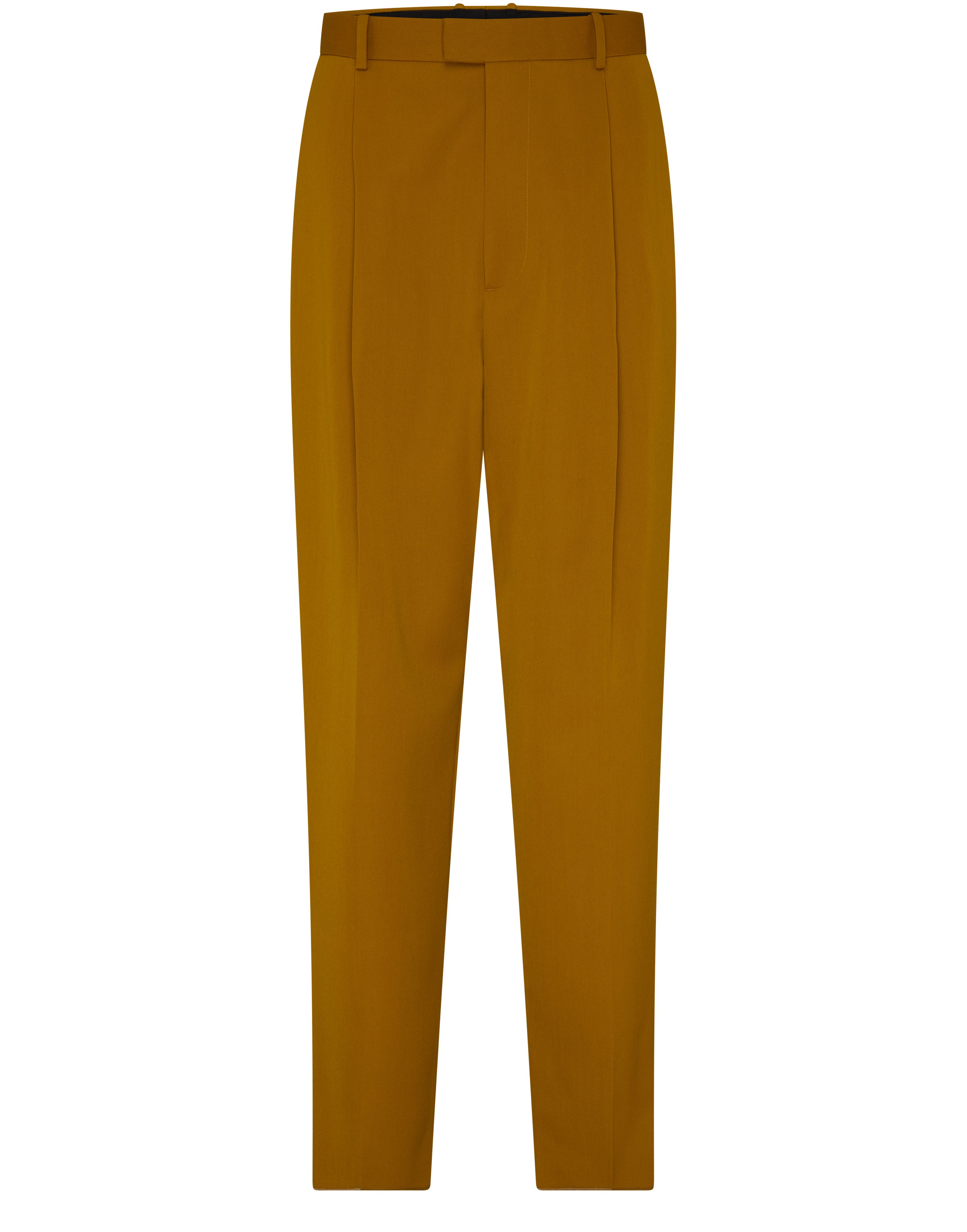 Powder-grain wool pants