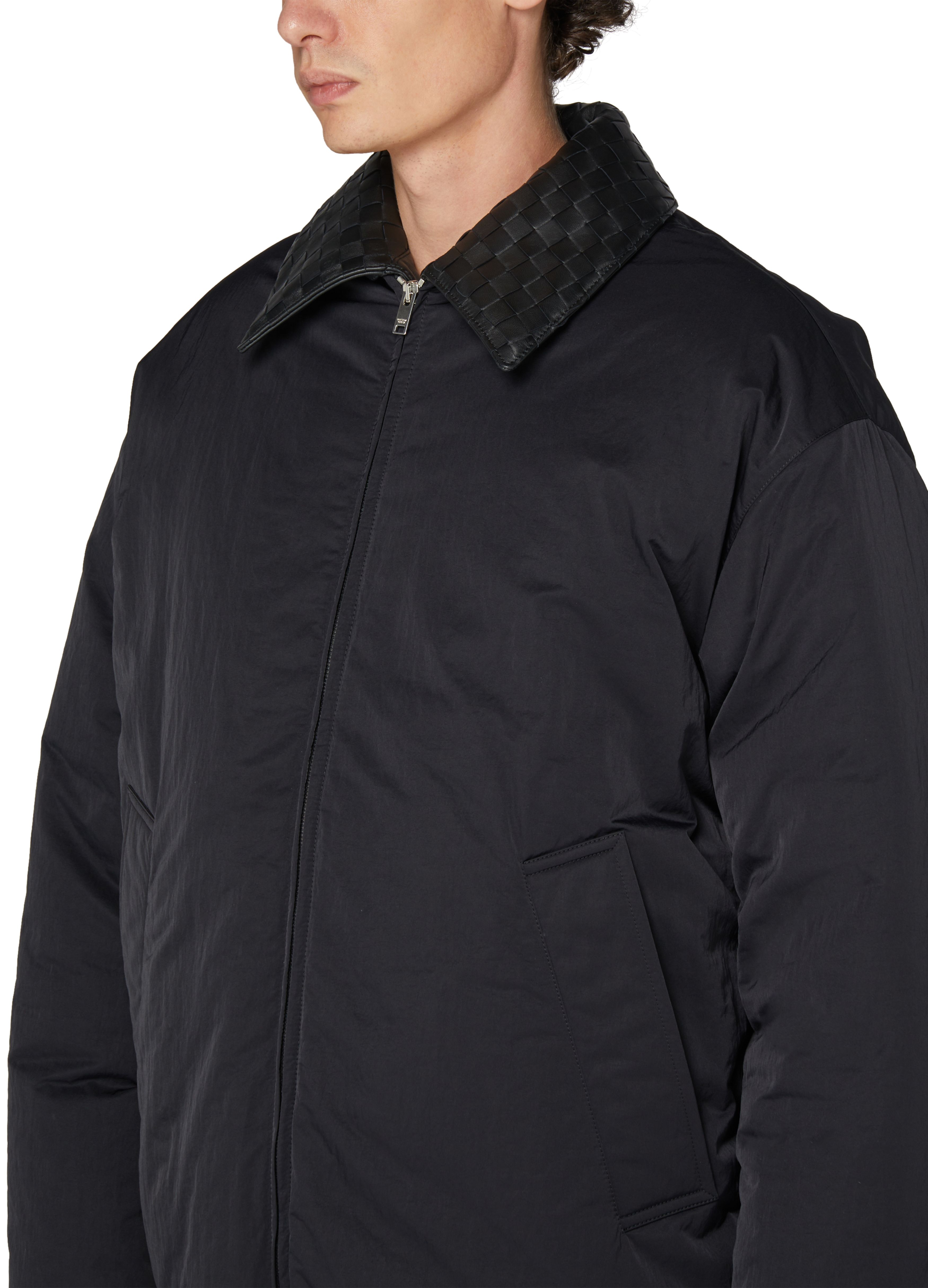 Nylon tech fabric jacket thumbnail 4
