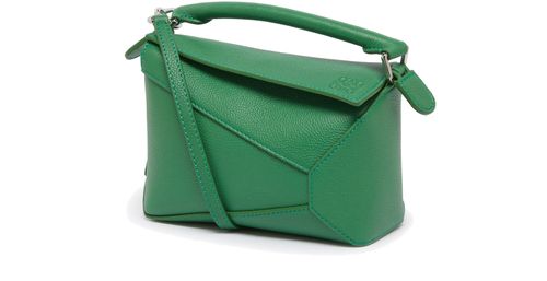 LOEWE Mini Puzzle bag in soft grained calfskin