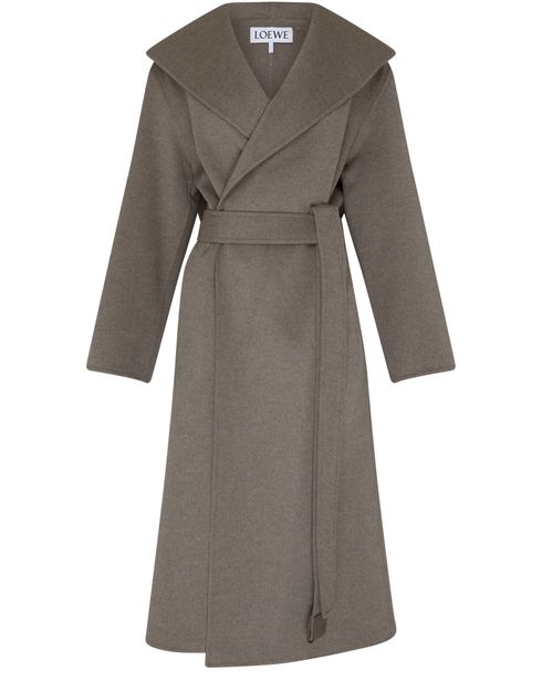 Loewe oversized belted coat hotsell